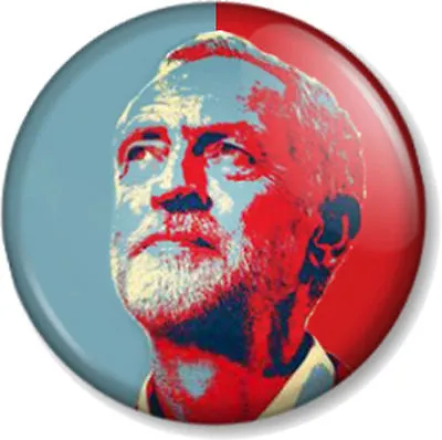 JEREMY CORBYN - HOPE - 1 Inch / 25mm Button Badge - Labour Protest Trident Left • £0.99