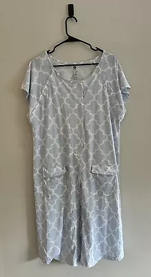Kindred Bravely Womens Universal Labor Delivery Gown Blue And White XL/XXL • $30