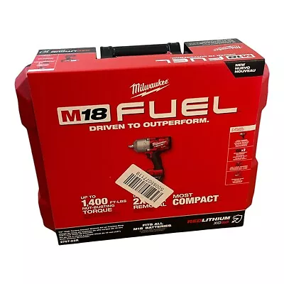 Milwaukee 2767-22R M18 Fuel High Torque 1/2  Impact Wrench With Friction Ring • $449