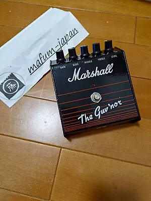 Marshall The Guv'nor Overdrive Distortion Guitar Effect Pedal No Supply JPN • $180