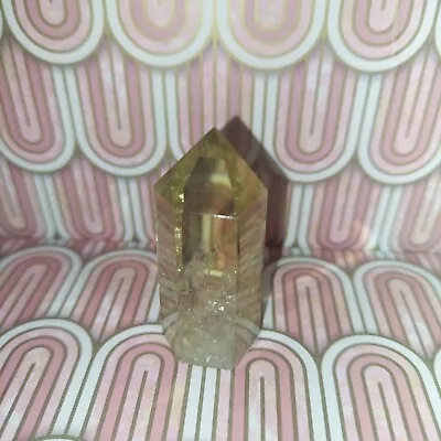 Citrine Tower/Point Natural Crystal Healing 40g • £5