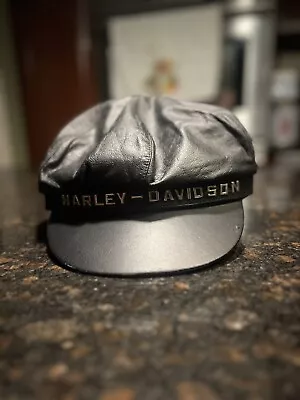 Vintage Harley Davidson Women’s Leather Hat  • $79.95