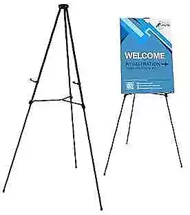 Lightweight Aluminum Telescoping Display Easel 70 1 Black Display Easel • $51.38