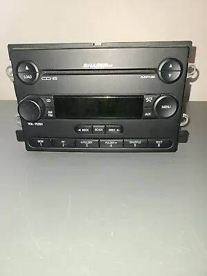 Mustang 06 Shaker 500 Radio AM FM CD 6 Disc Stereo Receiver OEM UNTESTED • $60