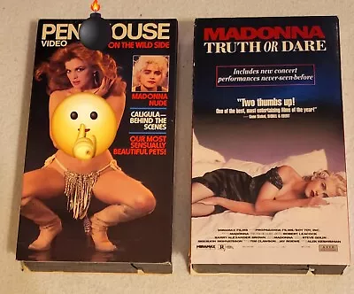Madonna Truth Or Dare Vhs Concert Video | Rare Vhs Bonus Film By Vestron Video • $15
