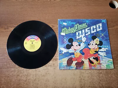 1970S MINT-EXC WALT DISNEY – Mickey Mouse Disco 2504 LP33 • $11.89