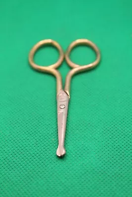 Vintage Scissors 3 1/2  ~ Made In Germany W/ Palm Trees Logo • $4.99