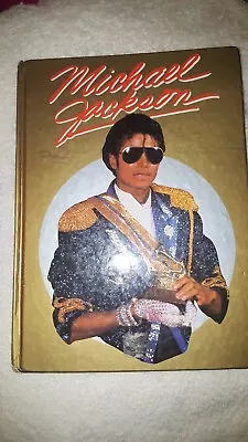 Vintage 1984 Michael Jackson Hardback Book History Memories  • $7.99