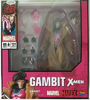 (New) MAFEX No.131 Medicom Toy GAMBIT COMIC Ver. 160mm Figure • $128