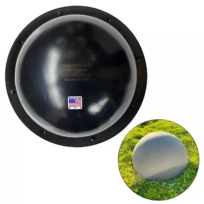 AUTUMN Half Ball Sphere Mold Concrete Cement SemiSphere Mold Garden Decor Mold • $22.99