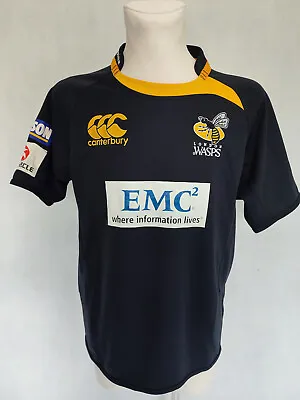 London Wasps CCC Canterbury Rugby Shirt Jersey Size L • £15.59