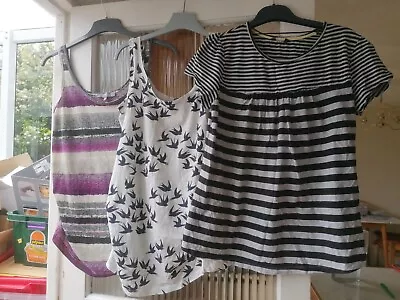 £6.50 • Buy Bundle 3 X New Look Summer Maternity Tops Size 12 - VGC