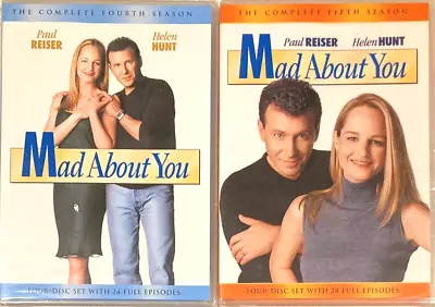 Mad About You - Season 4 & 5 (DVD 2010 8-Disc Set R1) Paul Reiser NEW SEALED • $28.89