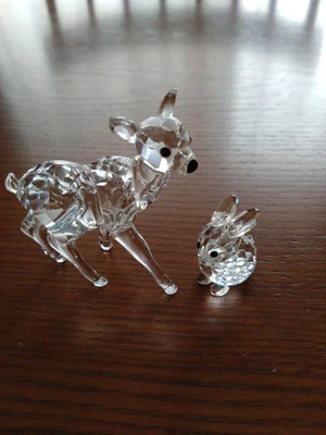 Swarovski Set Of 2 Bambi Rabbit • £116.51