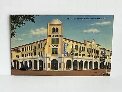Melbourne Hotel Melbourne Florida FL Postcard A31 • $4.97