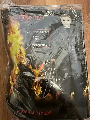 Halloween 2 Michael Myers Jumpsuit And Mask Costume Youth M 8-10 • $30