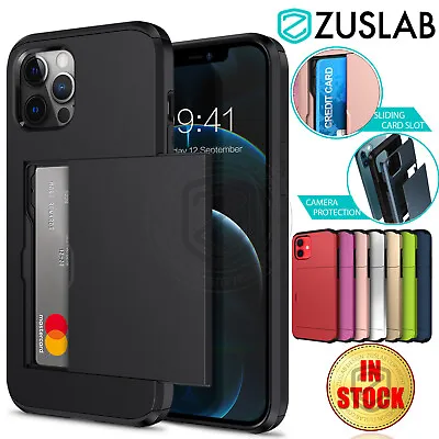 $7.95 • Buy For Apple IPhone 13 12 11 Pro Max Mini XS XR X 8 7 Plus Case Wallet Card Cover
