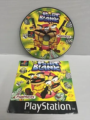 Point Blank / Sony Playstation One Game - Disc Only With Front Cover • £16.14