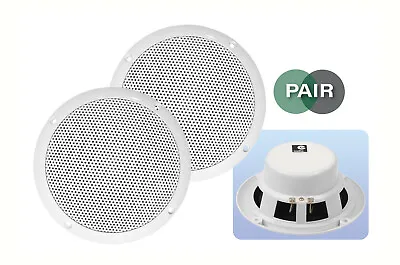 £16.99 • Buy E-audio 8 Ohms Moisture Resistant Home Cinema Surround Sound Ceiling Speaker