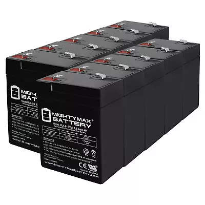 Mighty Max 10 Pack - 6 Volt 6v 4.5ah Rechargeable Deer Game Feeder Battery  • $79.99