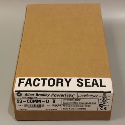 New Factory Sealed Ab 20-comm-d Ser/b Powerflex Devicenet Adapter 20commd • $183