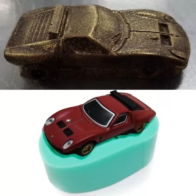 Sugarcraft Mould Silicone Car Shape Cartoon Bakeware Tool Safe Kitchen • £5.27