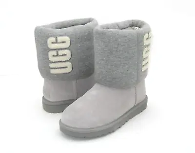 Ugg Classic Short Fur Jersey Cozy Women Boot Seal Us 8 /uk 6 /eu 39 • $149.99