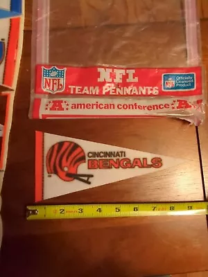 NFL Mini Pennant Cincinnati Bengals Brand New Freshly Opened Pack Mint Vintage  • $4.99