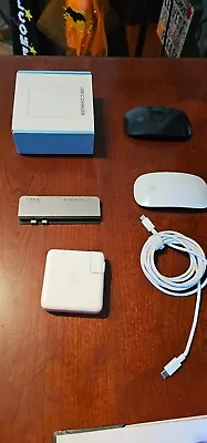 Apple Accessories Lot 5 Different Products. Mice MacBook Adapter Fast Chargers • $250