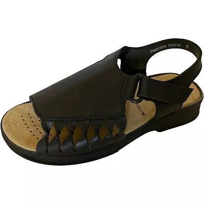 Padders Twister Sandals Women's Open Toe Slingback Adjustable Strap UK 4 NEW • £19.99