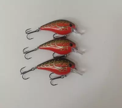 (3) Academy H2O Xpress Crank S Crankbait Fishing Lures Lot Of 3 - Spring Craw • $9.99