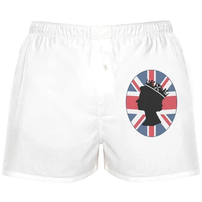 £12.99 • Buy 'Union Jack Queen' Boxer Shorts / Underwear (BX036155)