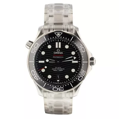 2024 Omega Seamaster Diver 300M Steel 42 Mm Black Dial Watch 210.30.42.20.01.001 • $4770