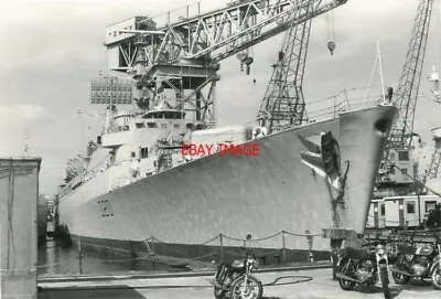 £2.50 • Buy Photo  Hms Fife County Class Batch 2 Destroyer Hms Fife 6200 Tons Launched 1964