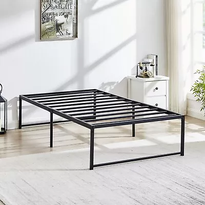 Twin Full Queen King Size Bed Frame 14 /16 /18'' Heavy Duty Metal Salt Platform • $69.29