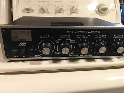 MFJ  Ham  VERSA TUNER 11 Model MFJ-941-D • $110