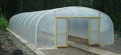 £3579 • Buy 21ft Wide Polytunnel Greenhouse - 6.4m Wide Commercial Polythene Poly Tunnel