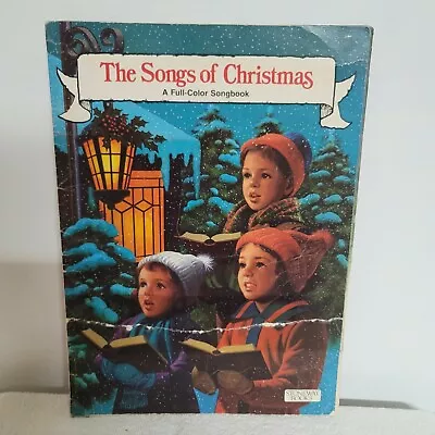 The Songs Of Christmas A Full Color Songbook Stoneway Books Jumbo Storybook  • $13.99