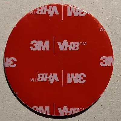 3m Double Sided Sticky Vhb Acrylic Foam Tape Discs Adhesive 43mm Pads Circles • £36.99