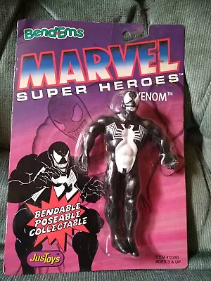 1991 Marvel Comics Just Toys Bend-Ems Venom Figure. RARE! • $19.99