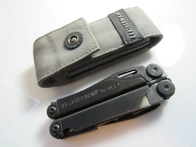 $140 • Buy Leatherman WAVE EOD Black Oxide Multi Tool Knife W/ Sheath EXCELLENT