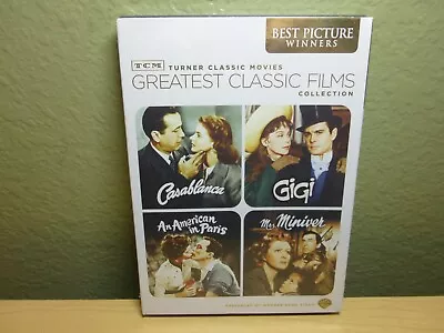 TCM Best Picture Winners Casablanca Gigi American In Paris Mrs. Miniver New DVD • $8.99