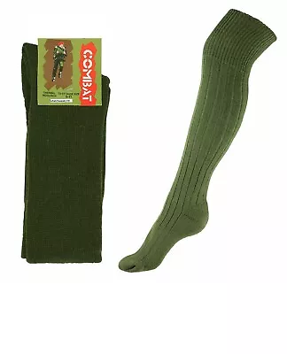 Commando Patrol Socks Combat Military Army Cadet Style  In Black Or Olive Green • £5.99