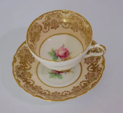 Paragon Pink Roses Peach Teacup & Saucer/Duo Set Vintage English Bone China  • $75