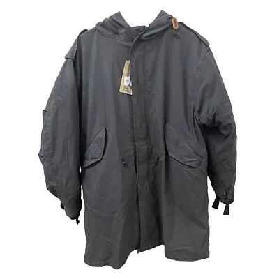 US M51 Parka With Liner (Black) - Small - Imperfect • $105.72