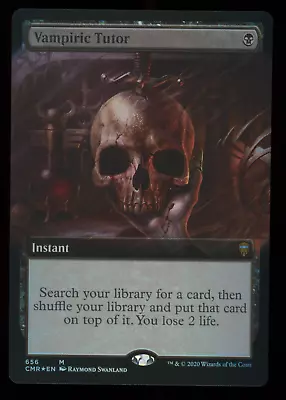 Vampiric Tutor - FOIL - Extended Art - MTG Commander Legends - RareCo • $20.50