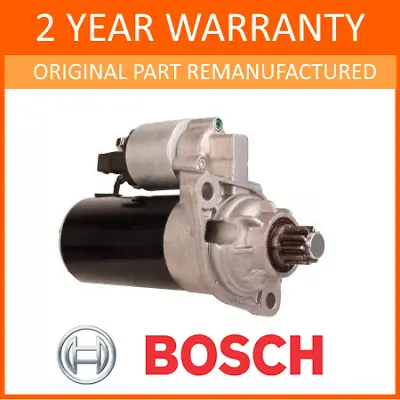 Starter Motor VOLKSWAGEN VW GOLF Mk4 1.8 1.9 2.3 2.8 3.2 V5 V6 1999-2006 • $83.37