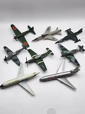 Bachmann Miniature Military Aircraft Lot Of 8 Parts Or Repair Zeeo F-105 F-104 • $12