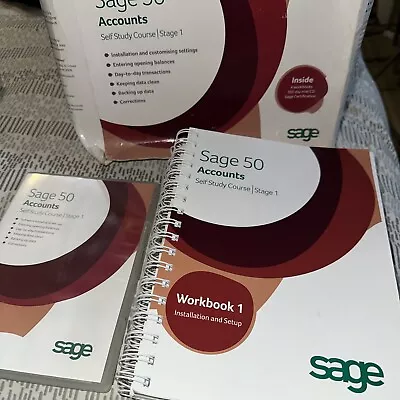 Sage 50 Account Self Study Course Stages 1 2 & 3 • £39.99