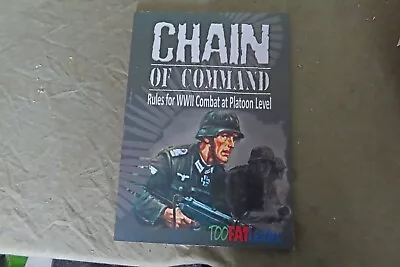 Chain Of Command WW2 Wargames Rules • £12.50